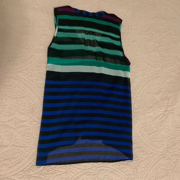 Gap | Sheer Striped Tank Blouse - Picture 3 of 3